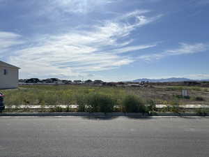 View of mountain background