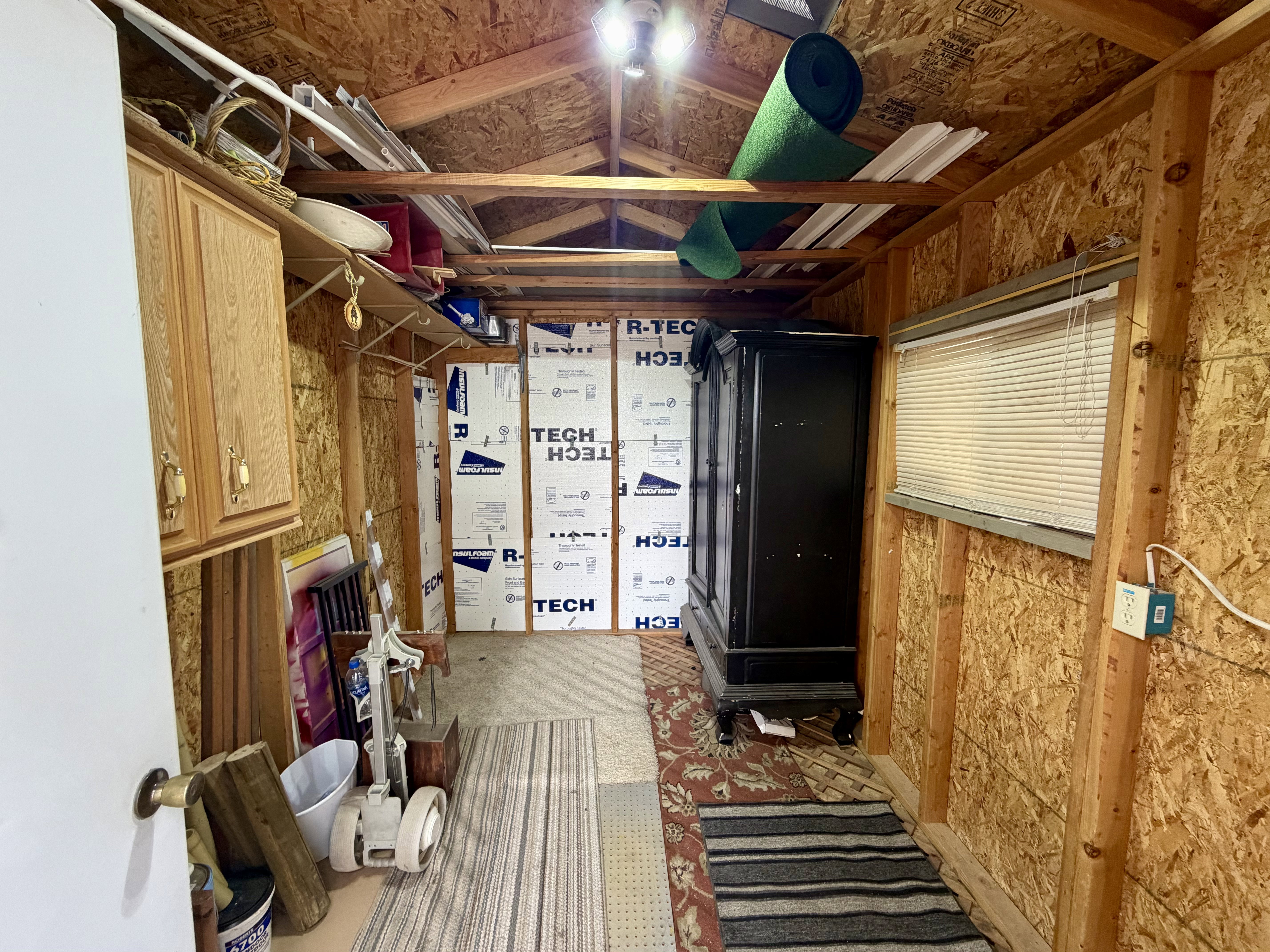 View of storage room