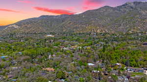View of mountain backdrop