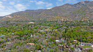 View of mountain background