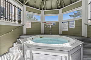 Misc room featuring a jacuzzi