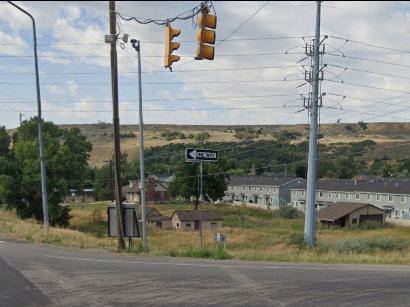 View of asphalt road