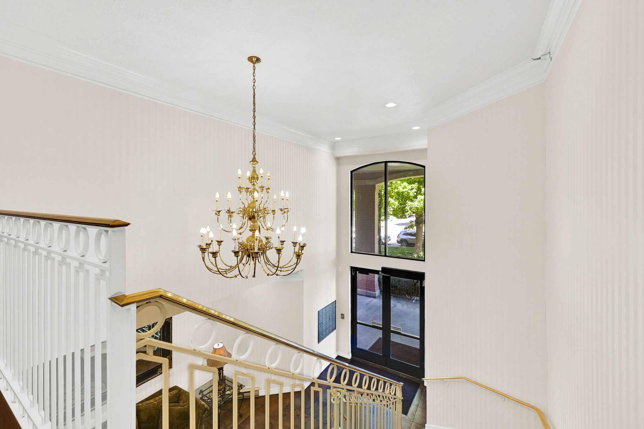 Main foyer/staircase in building