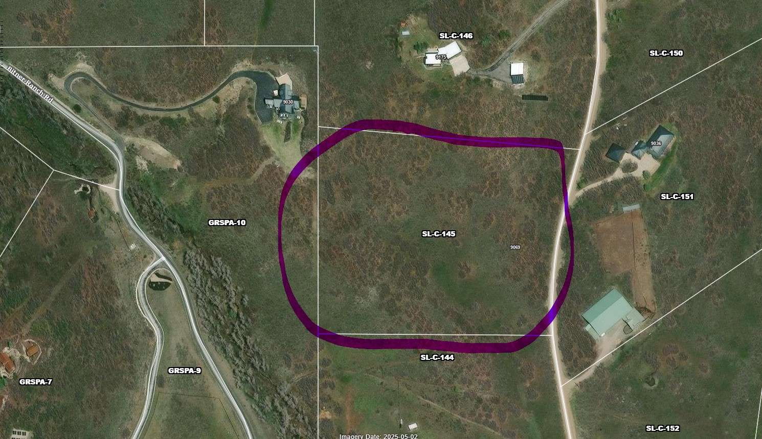 Property Boundary Map. Illustrating the property's location and parcel identification with surrounding areas