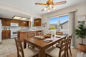 Dining Area Virtually Staged
