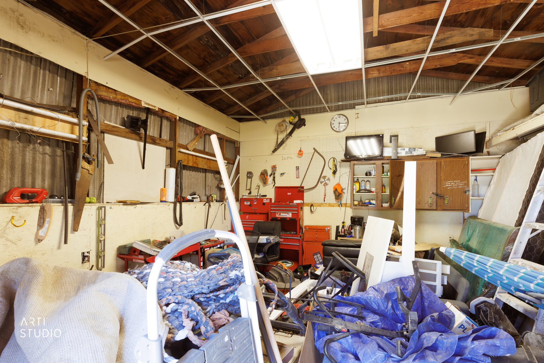 South of ADU Workshop/storage