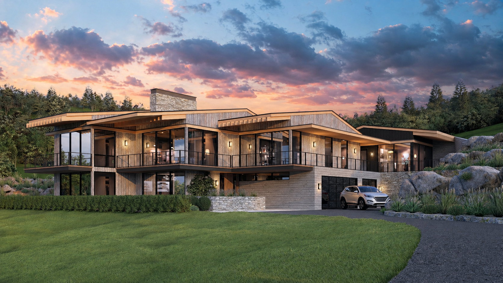 Rendering of one available build set.