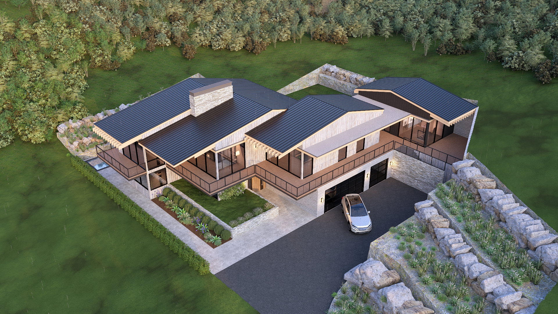 Rendering of one available build set.
