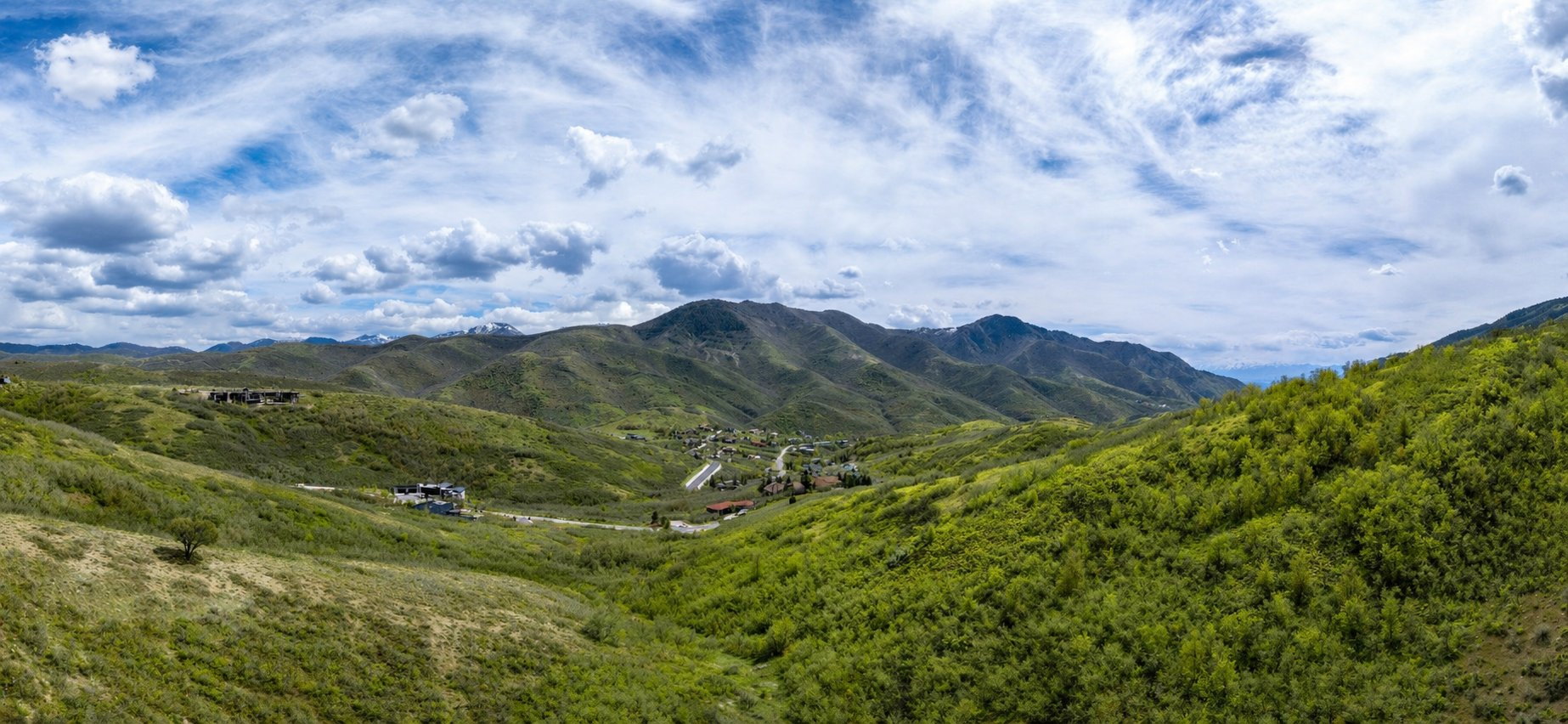 Views to the southwest.