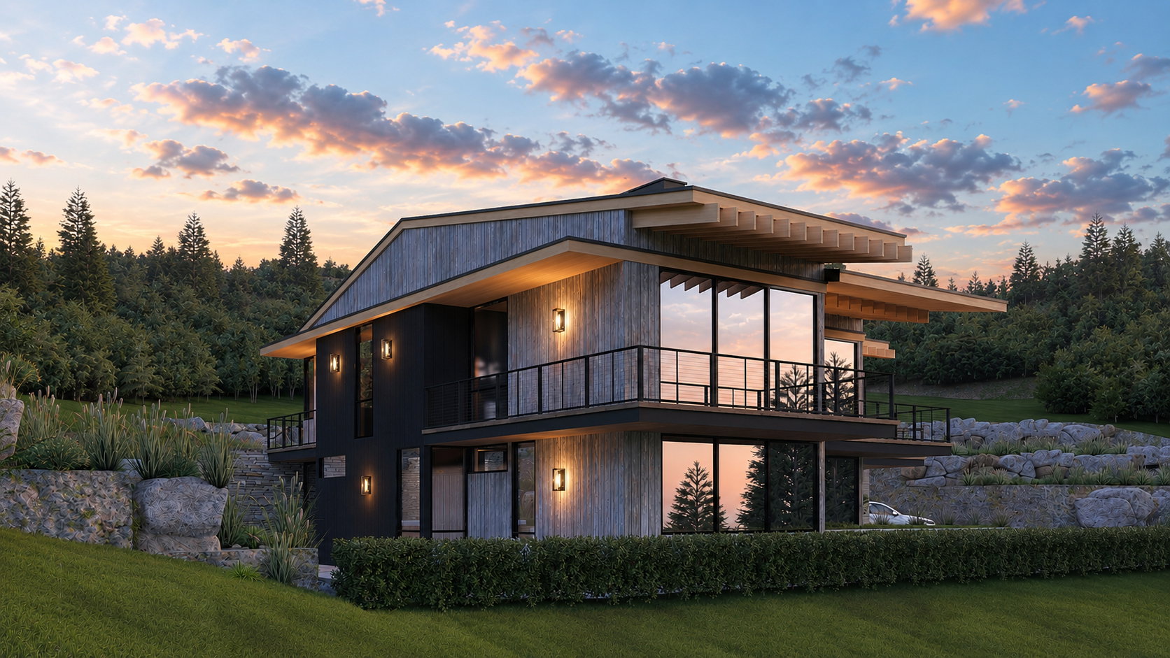 Rendering of one available build set.