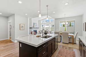 Open concept floorplan