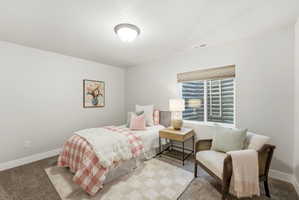 Bedroom 3 with large egress window