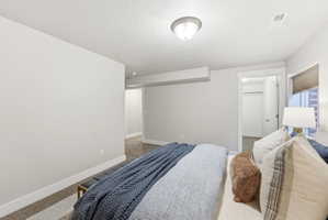 Bedroom 2 has large walk-in closet