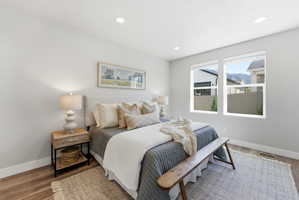 Primary suite on main floor