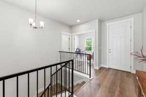Stairs to lower level