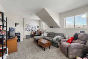 Guest retreat living area