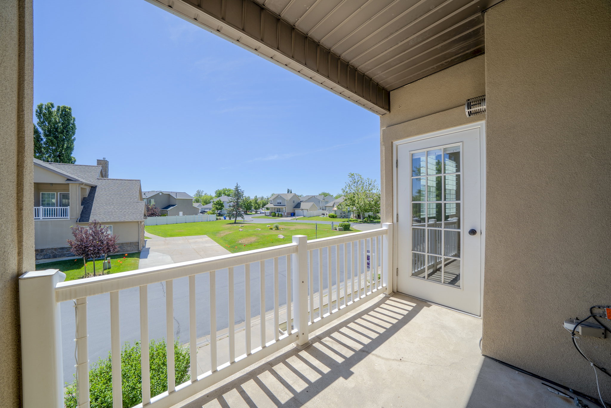 Private balcony