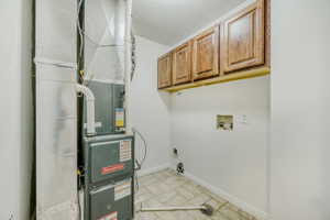Upstairs walk in Laundry Room
