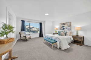 2nd Floor Primary Suite full of natural light with walk-in closet, ensuite Bathroom.