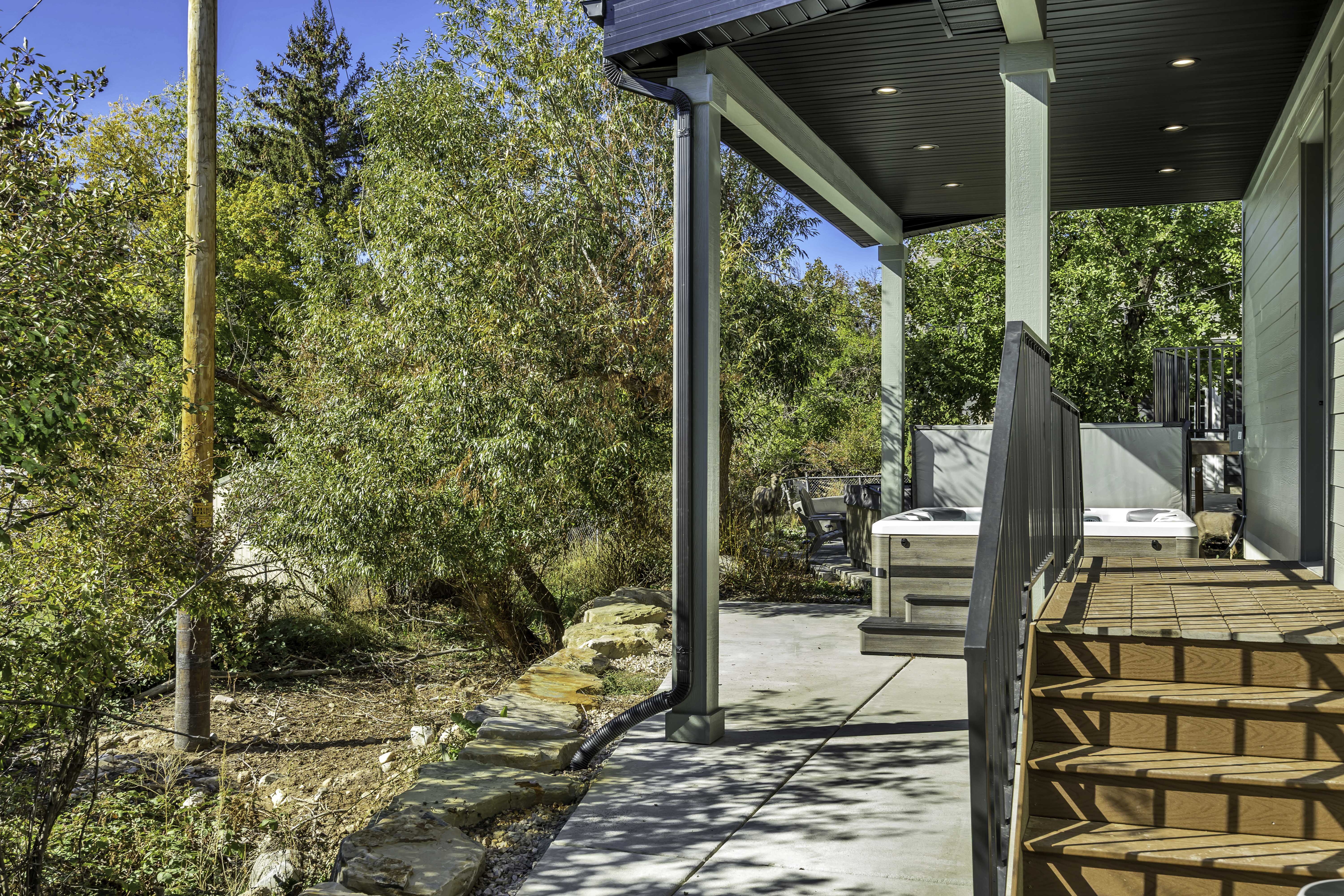 View of patio