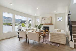 Photo of another home with the Ontario floorplan. Finishes will vary.