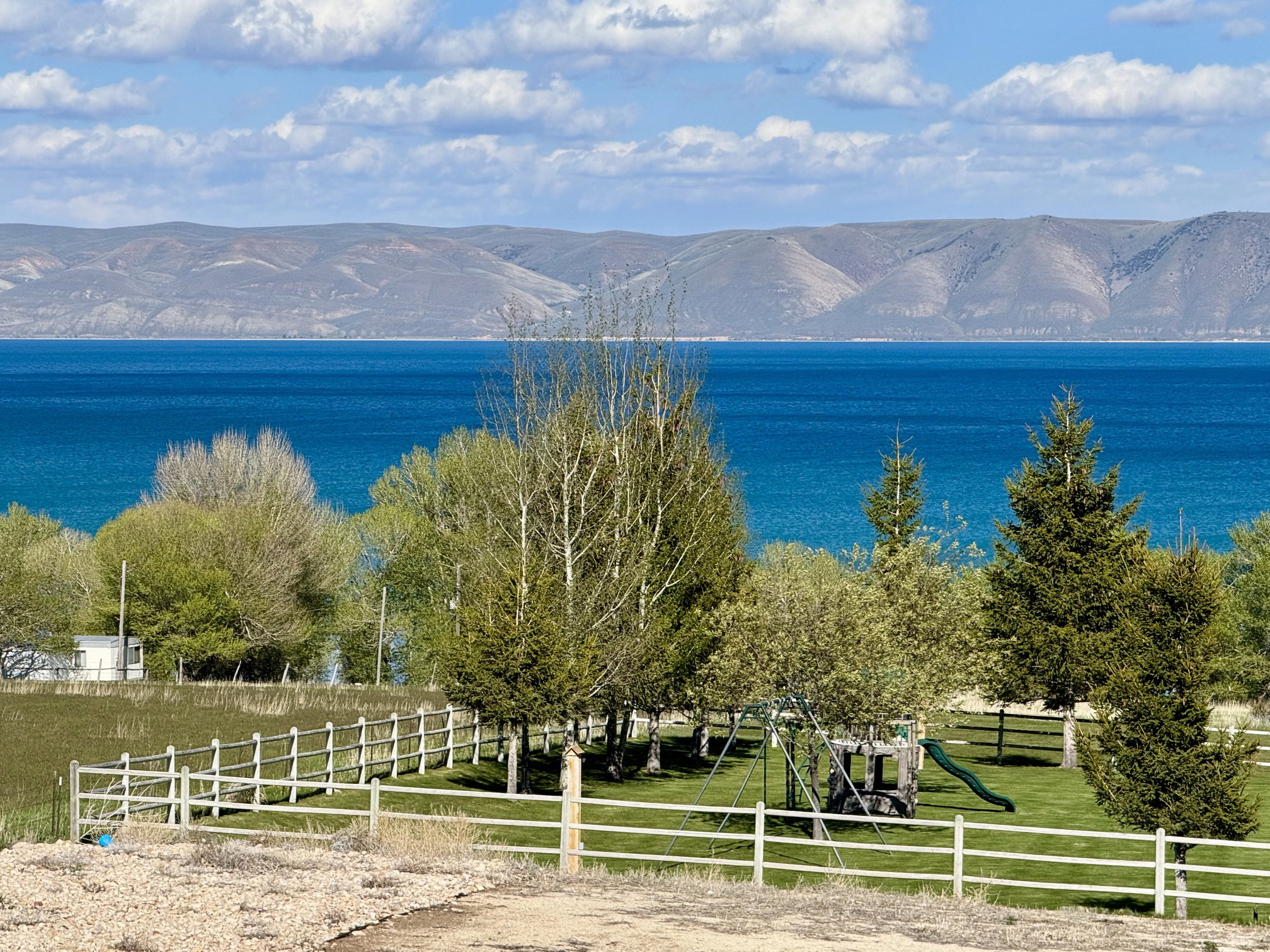 Bear Lake view from property