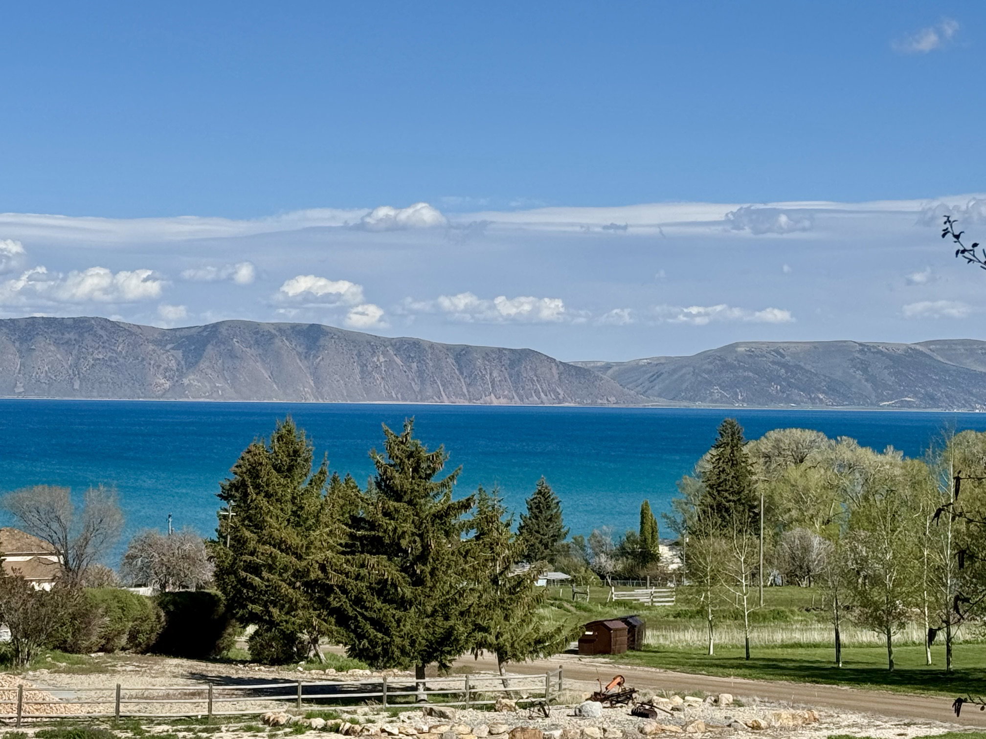 Bear Lake view from property