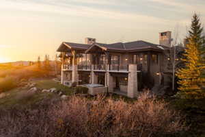 Multi-level residence featuring extensive outdoor living spaces