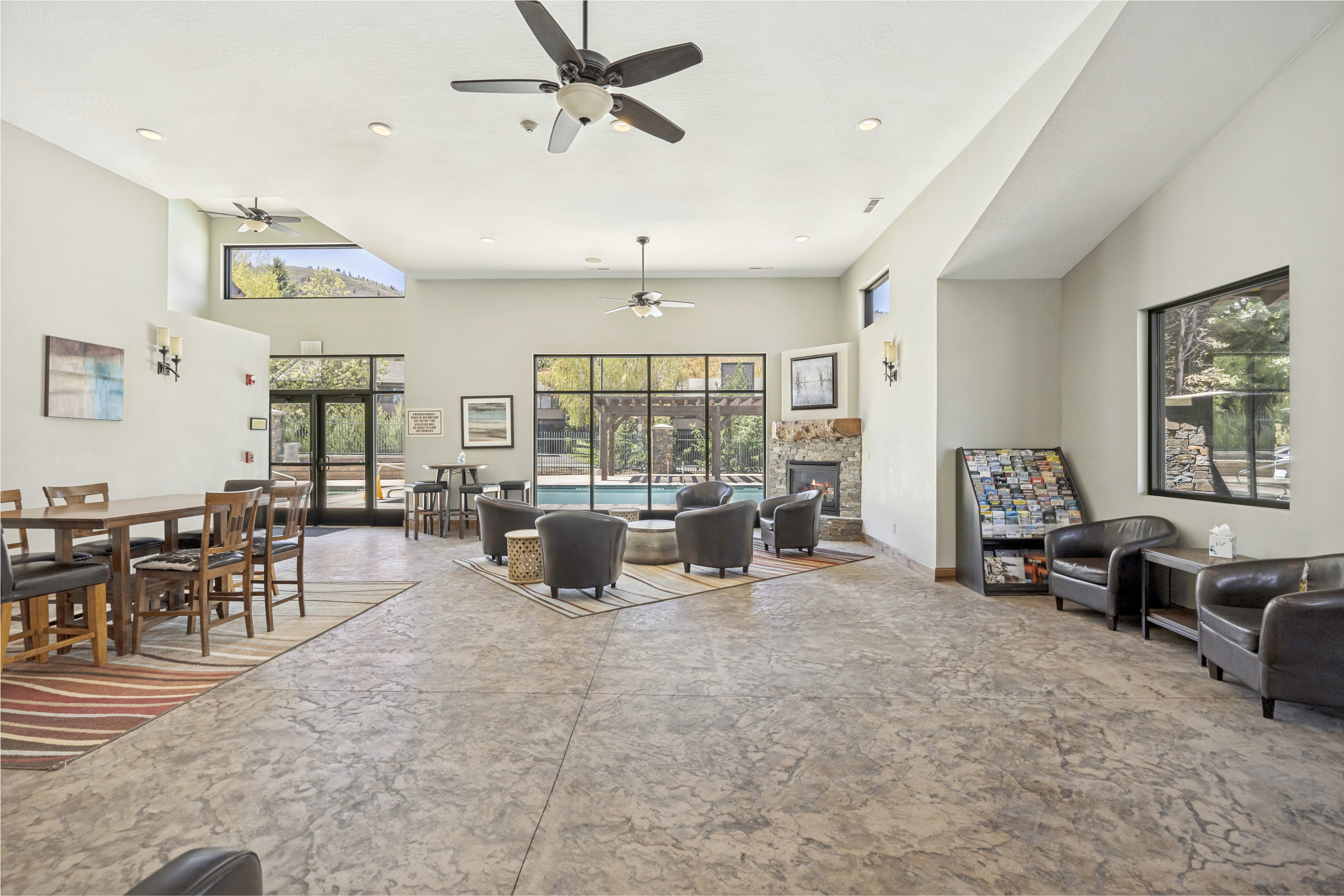 Community clubhouse available for guest and owner use