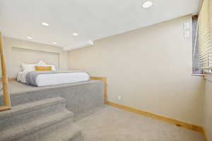 Spacious third bedroom