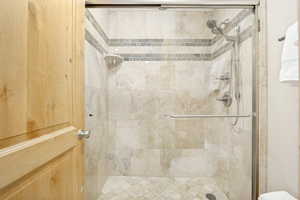 Primary bathroom shower