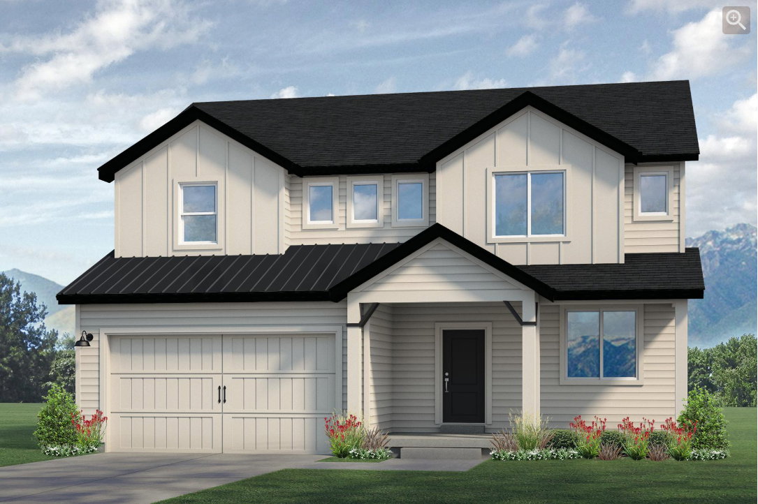 Farmhouse Fairfax Floor plan Featuring a large front porch!