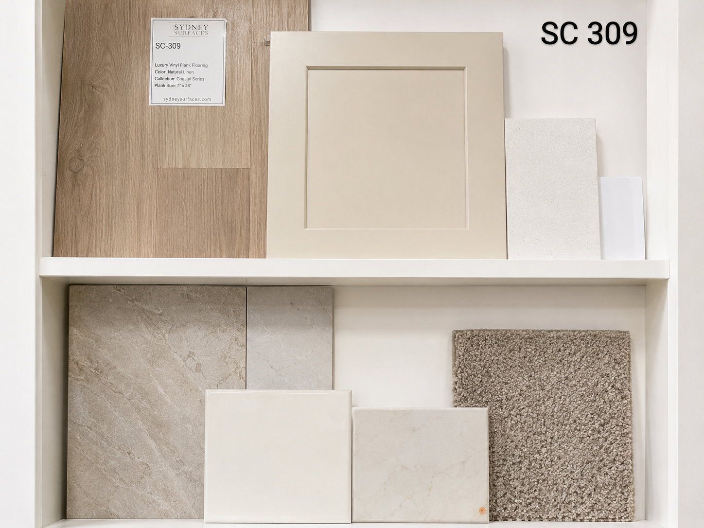 Selections of Finishes, Including Kitchen cabinets and countertops, Bathroom Flooring, Upstairs/ bedroom carpet.