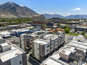 Aerial view of mountains