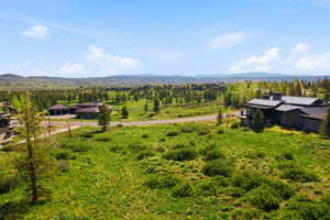 Expansive green landscape featuring varied terrain and natural vegetation