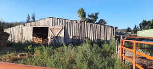 View of pole building