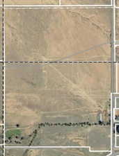 Aerial map of property and surrounding area