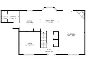 Floor plan - Main Floor