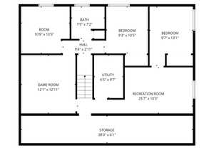 Floor plan - Basement