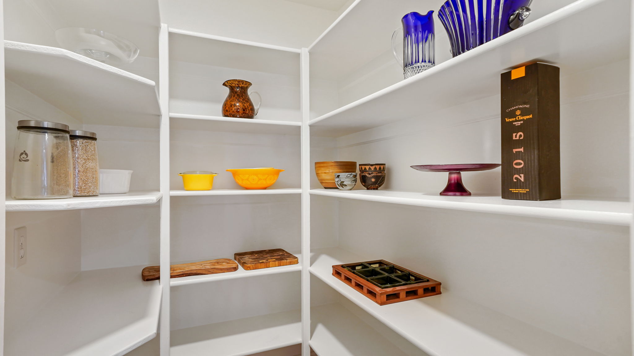 Large walk-in pantry