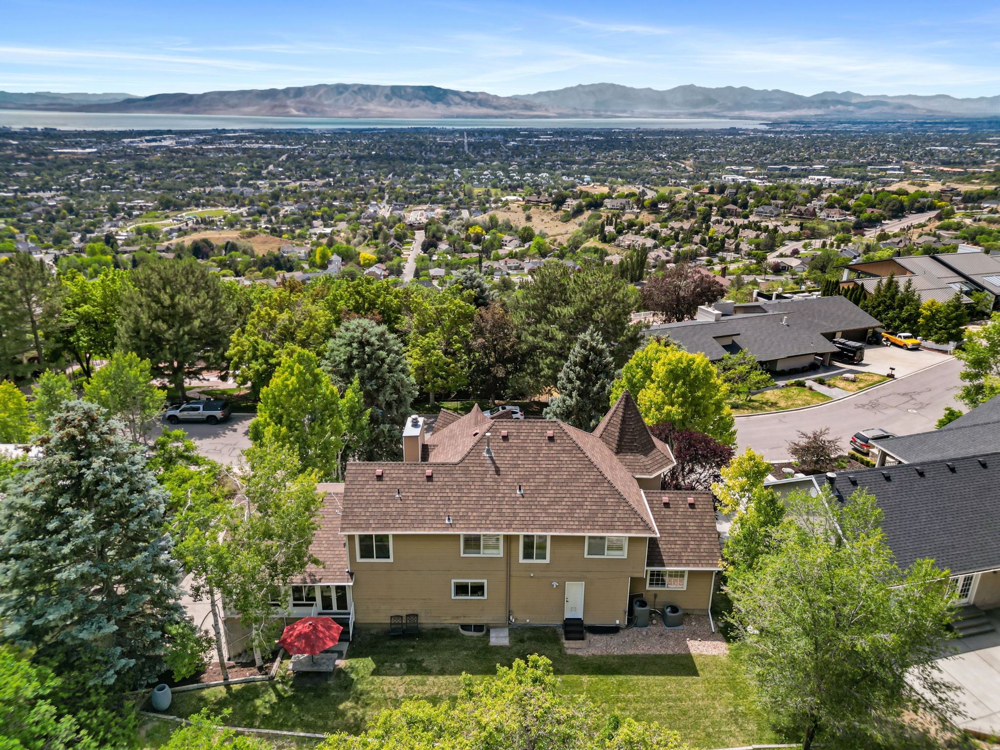 Arial view