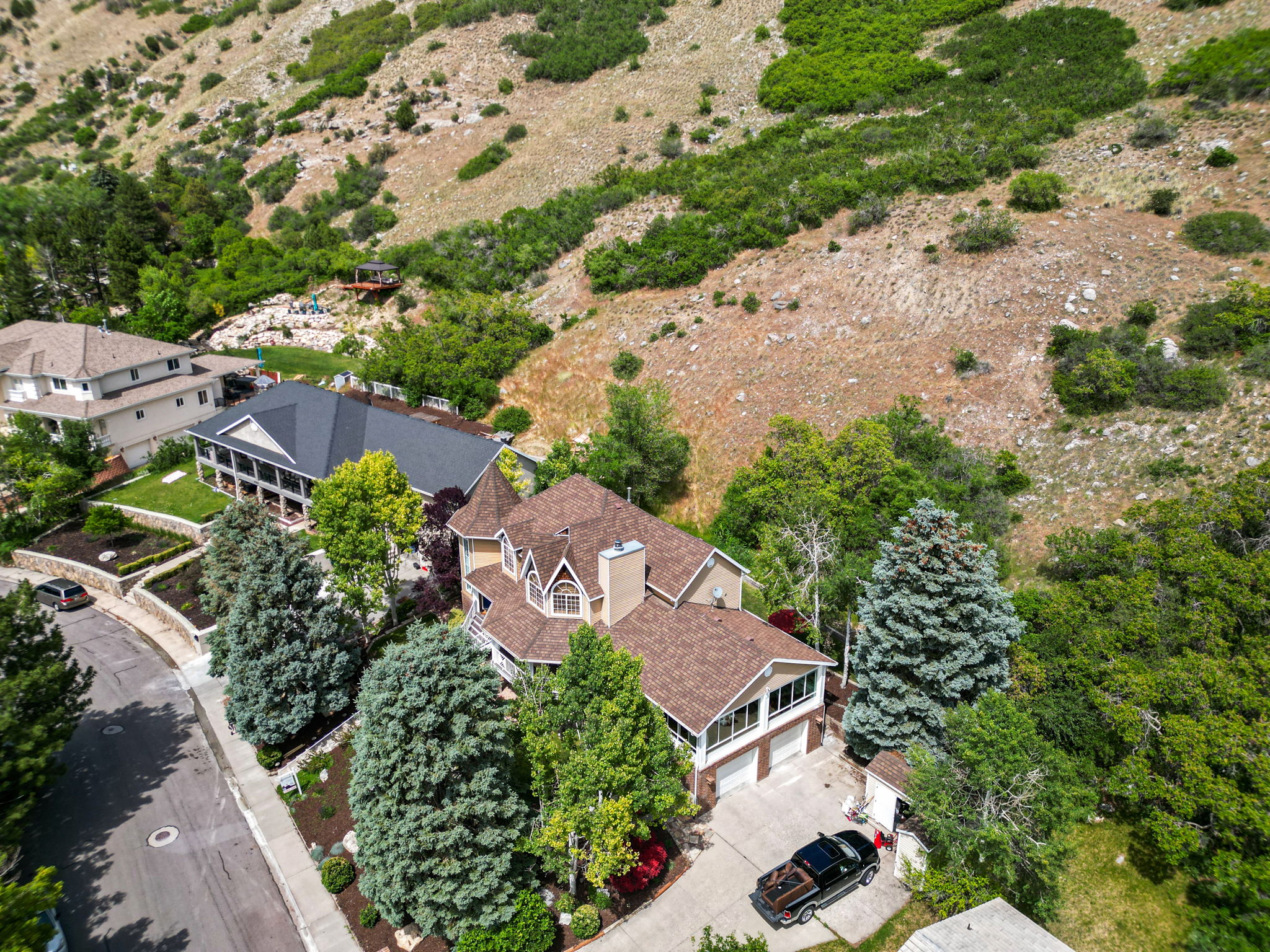 Arial view