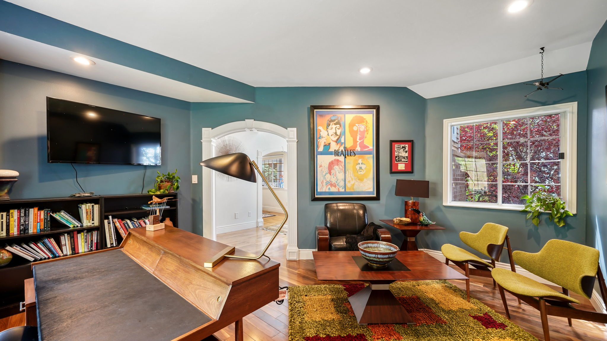 Gorgeous Office off of the Entry
