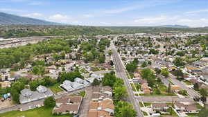 Expansive residential area with a prominent paved thoroughfare
