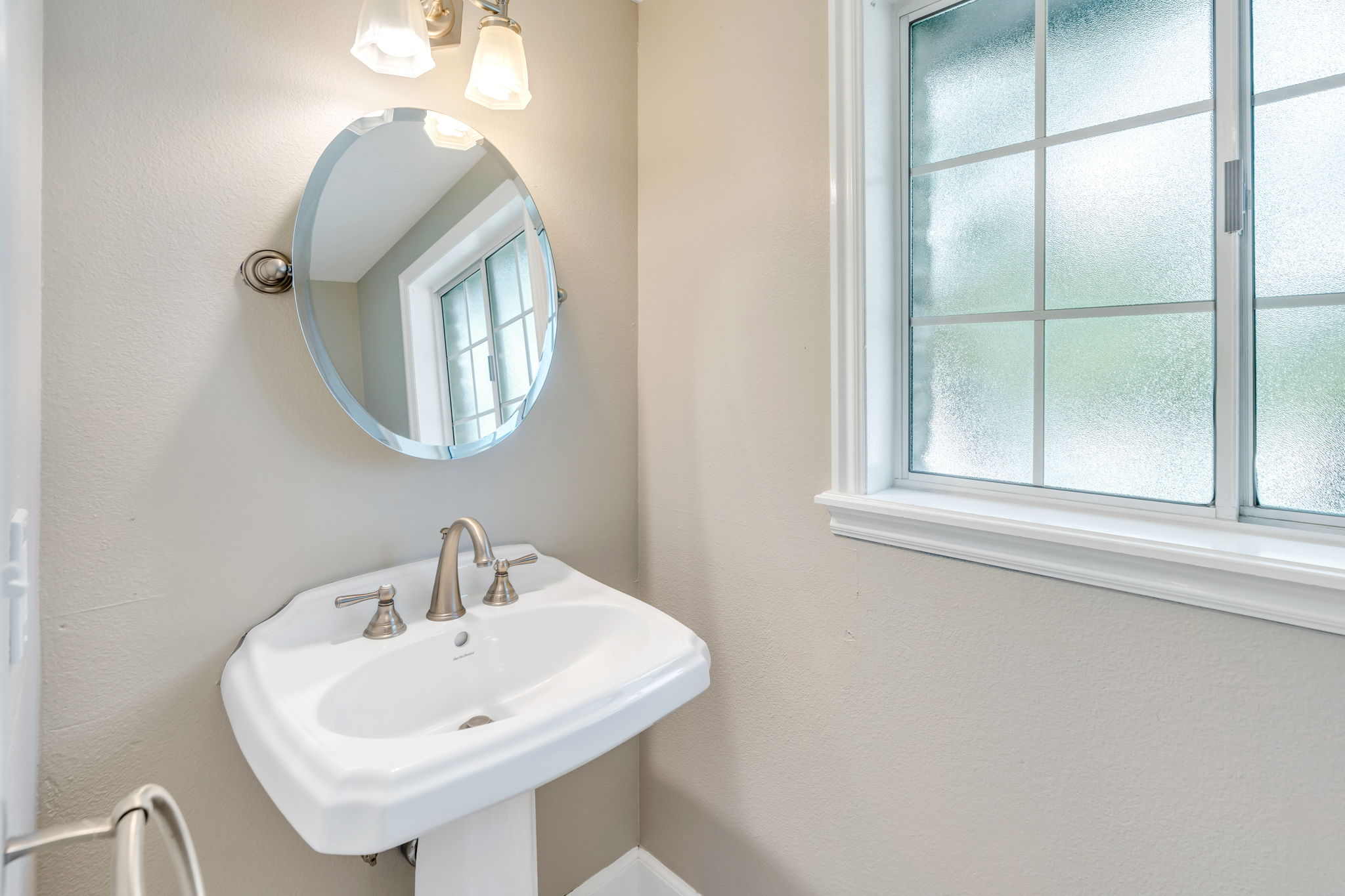 Half bath for guests