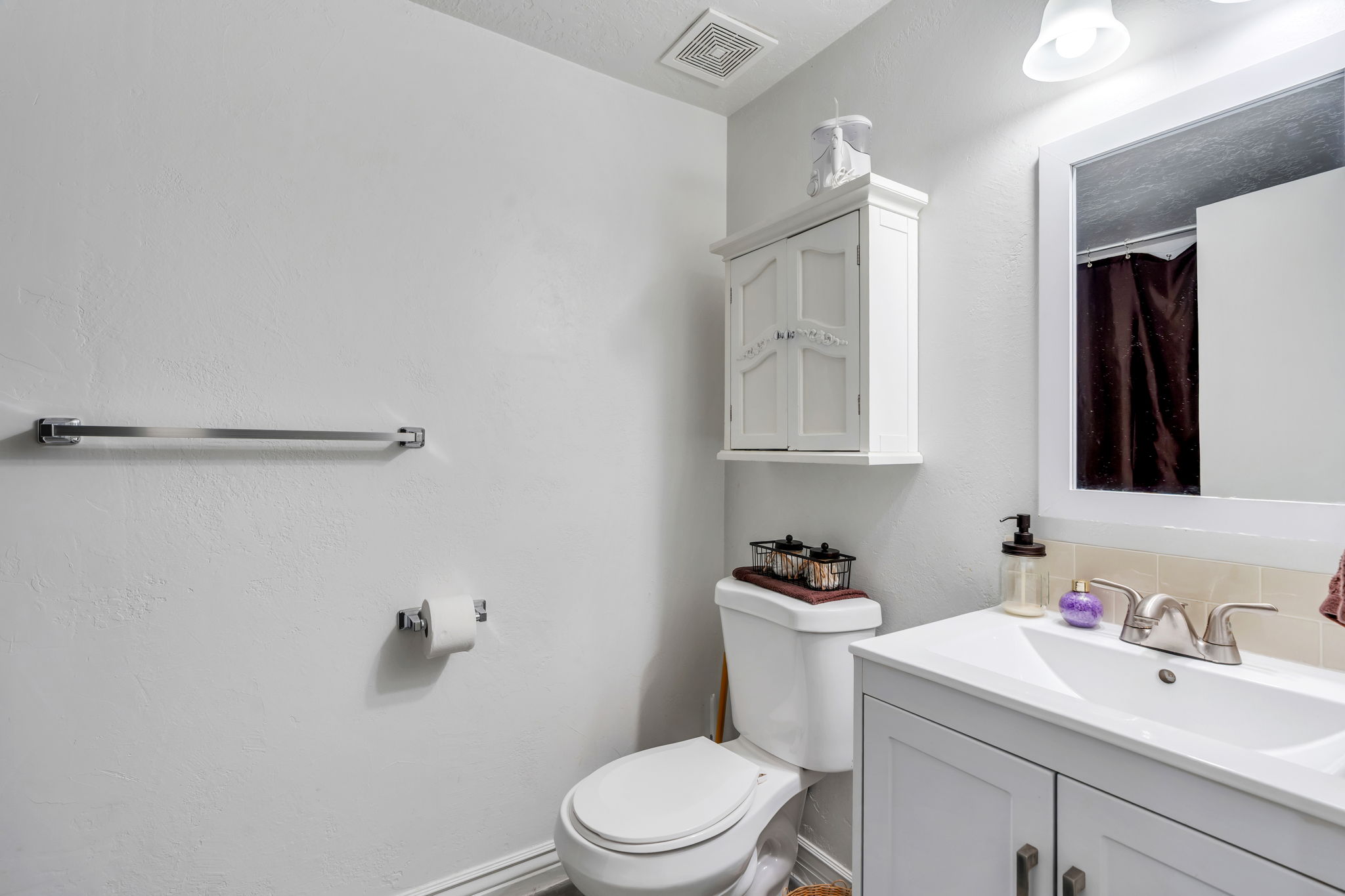 Basement bathroom