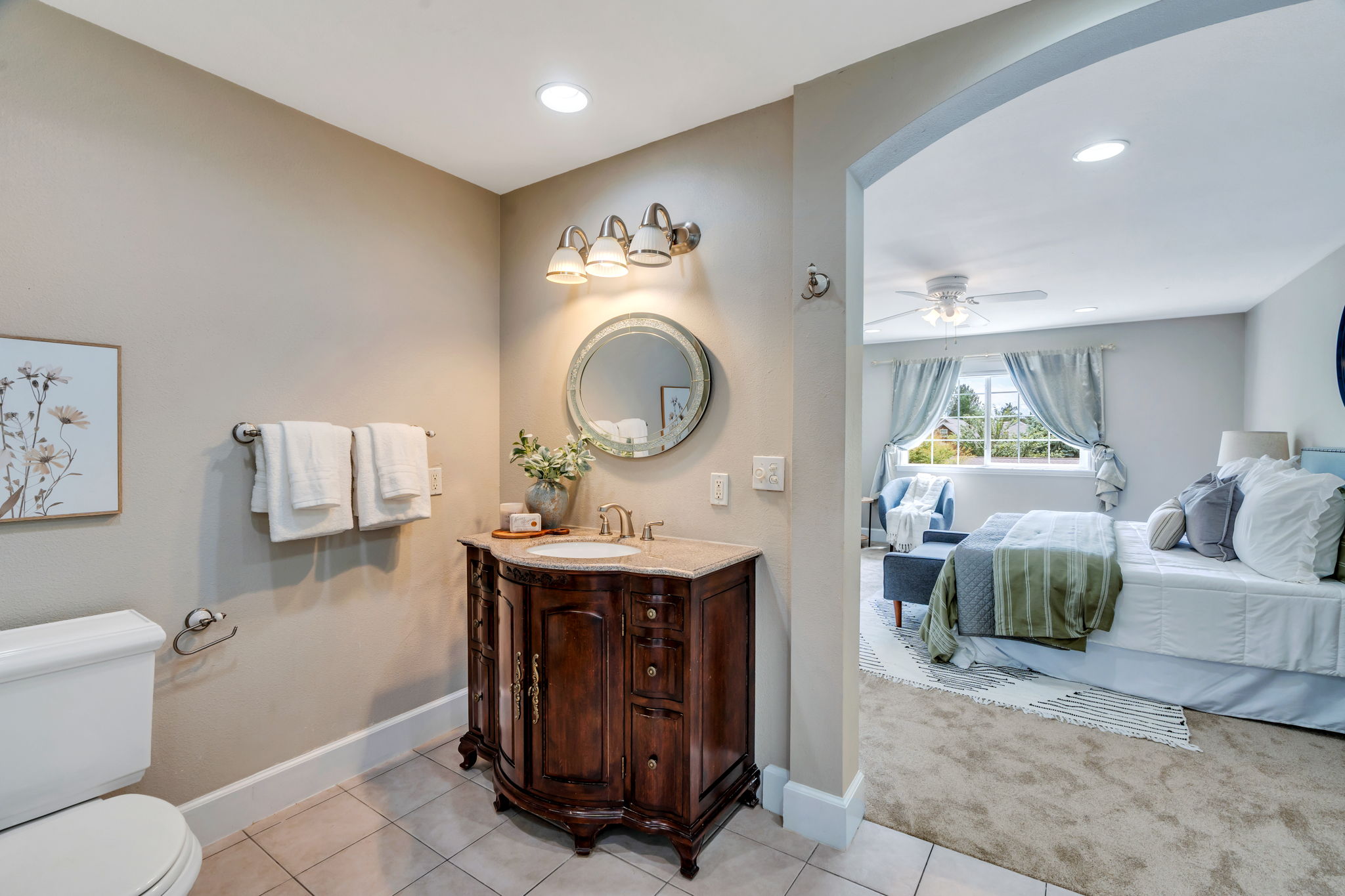 Beautiful master bath