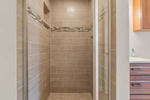 Guest/hall bathroom with shower