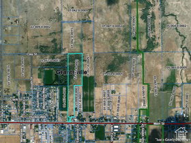 Plat Map. Illustrating property boundaries and parcel identification within the Grantsville area