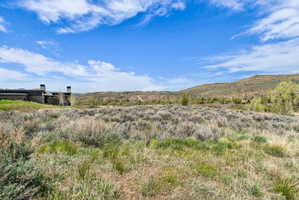 Expansive open landscape with natural scrub and vegetation